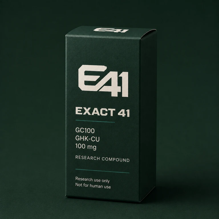 Prikaz kutije proizvoda GHK-Cu 100 mg
